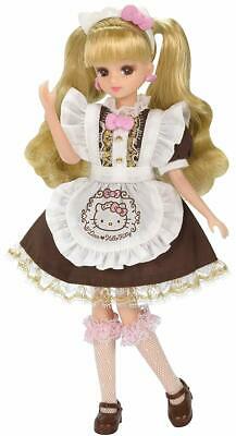 Takara Tomy Licca-chan Hello Kitty Suites Cafe Dress Set