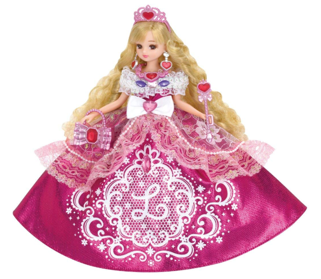 Takara Tomy Licca Doll Dreaming Princess Pink Glitter Licca Chan Japan